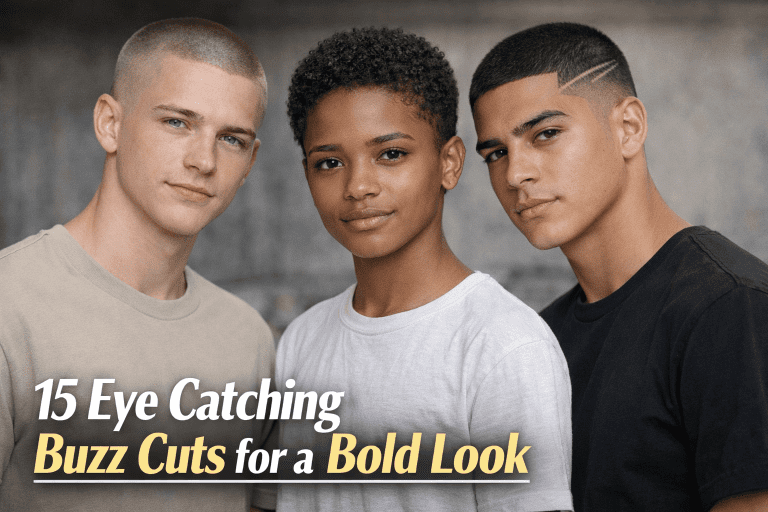 10+ Eye Catching Buzz Cuts for a Bold Look