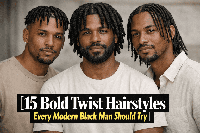15 Bold Twist Hairstyles Every Modern Black Man Should Try