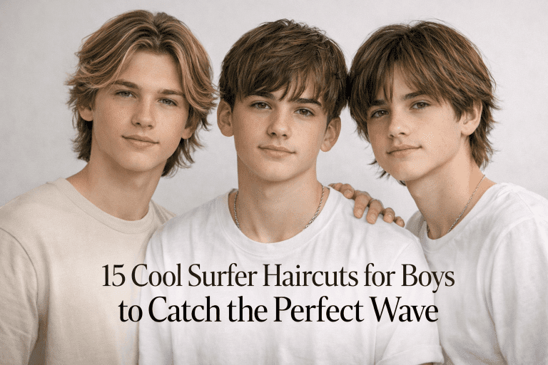 15 Cool Surfer Haircuts for Boys to Catch the Perfect Wave