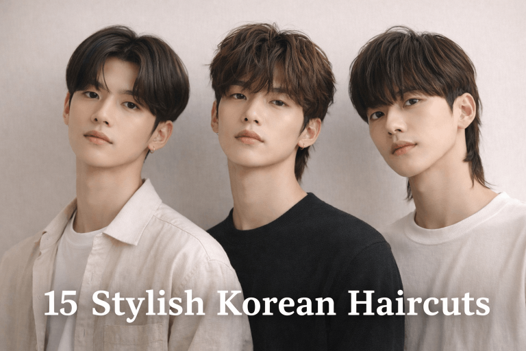 15 Stylish Korean Haircuts for Men to Try in 2026