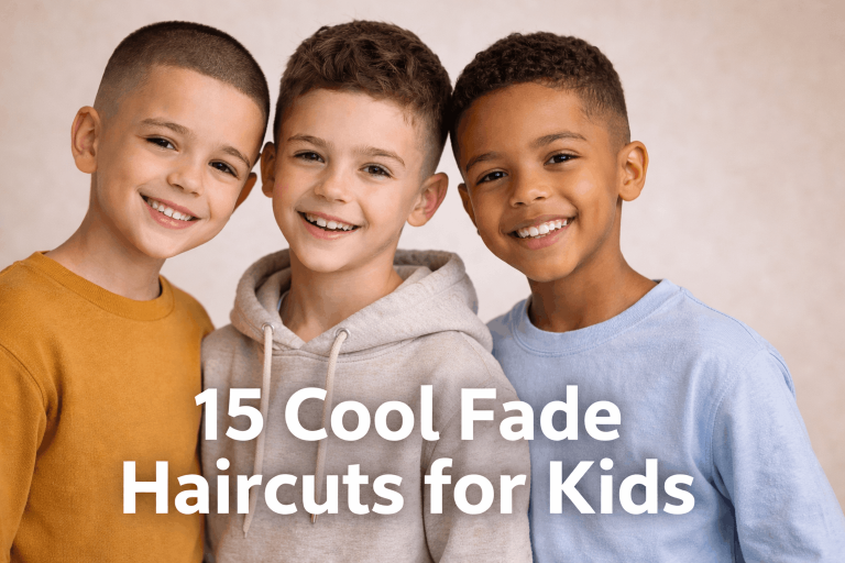 15 Cool Fade Haircuts for Kids That Look Super Fresh