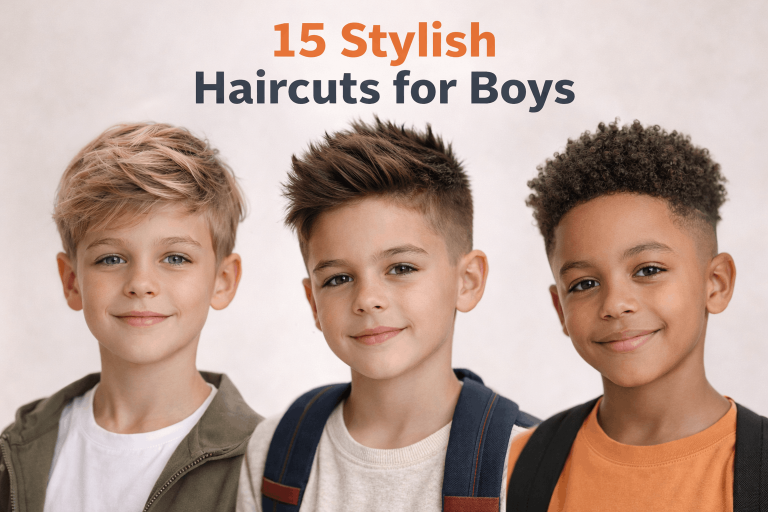 15 Stylish Haircuts for Boys with Straight Fine Hair