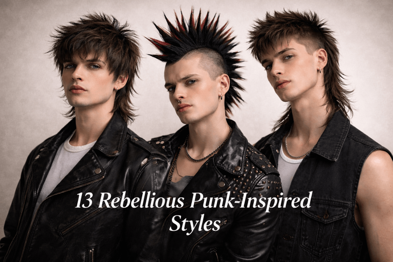 13 Rebellious Punk-Inspired Styles for Unconventional Men