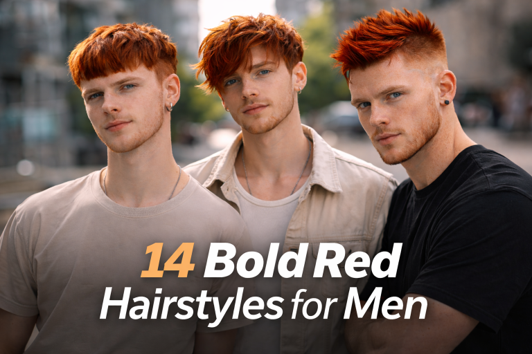 14 Bold Red Hairstyles for Men to Rock This Spring