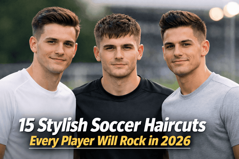 15 Stylish Soccer Haircuts Every Player Will Rock in 2026
