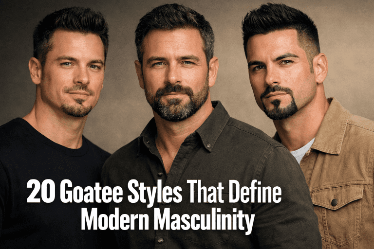 13+ Goatee Styles That Define Modern Masculinity