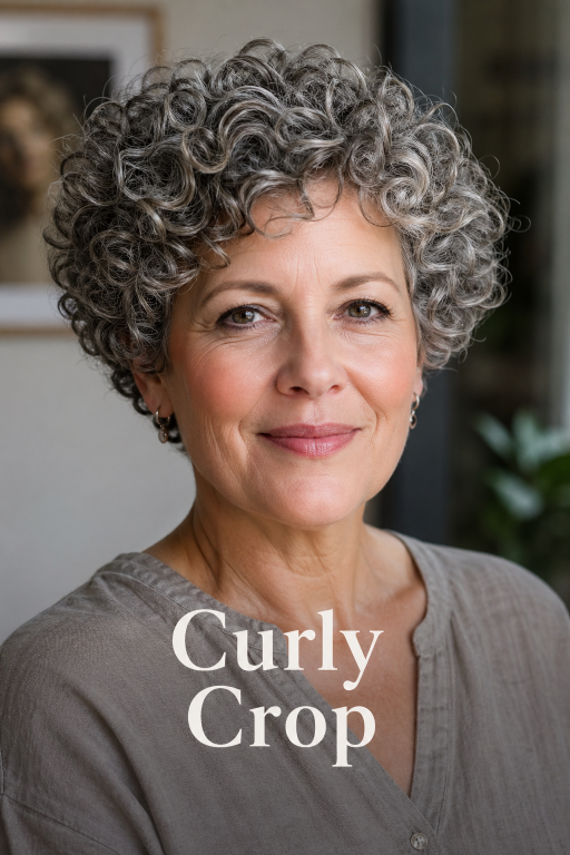 short hairstyles for women over 50 with layered bobs, pixie cuts, and volume styles