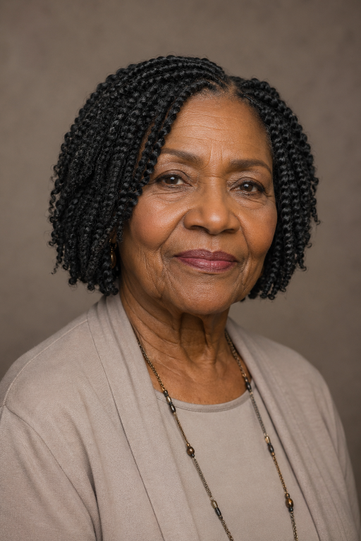 Hairstyles for Black women over 70 featuring short, natural, curly, and low-maintenance elegant looks