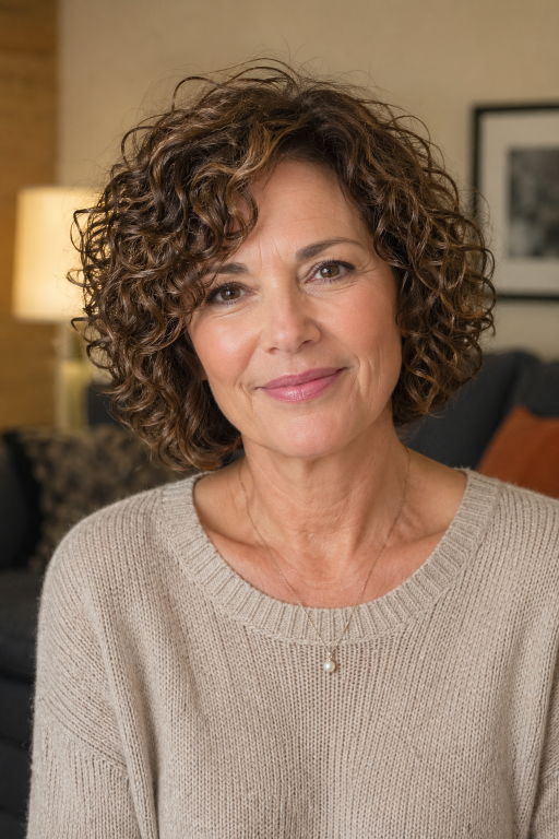 Hairstyles for women over 50 with thin fine hair showing layered bobs and pixie cuts that add volume and fullness