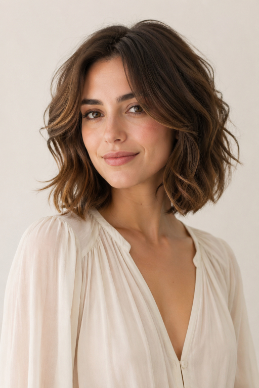 Stacked bob haircut ideas showing layered back volume, angled front, and modern styles for different face shapes and hair types