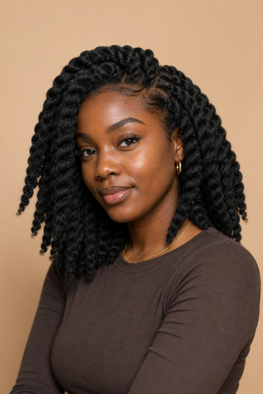 Braided hairstyles for Black women featuring box braids, knotless braids, and cornrows styled in versatile protective looks
