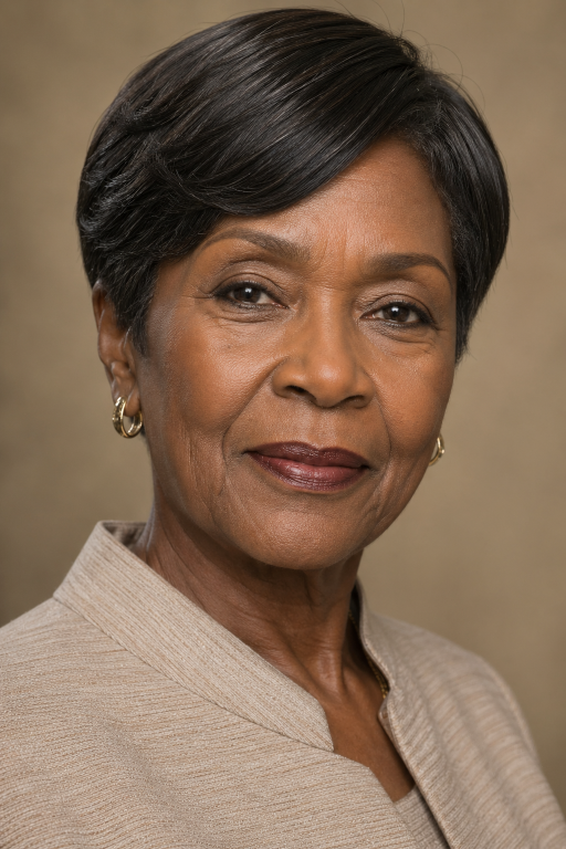 Hairstyles for Black women over 70 featuring short, natural, curly, and low-maintenance elegant looks