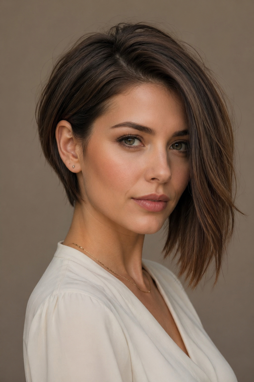 Stacked bob haircut ideas showing layered back volume, angled front, and modern styles for different face shapes and hair types
