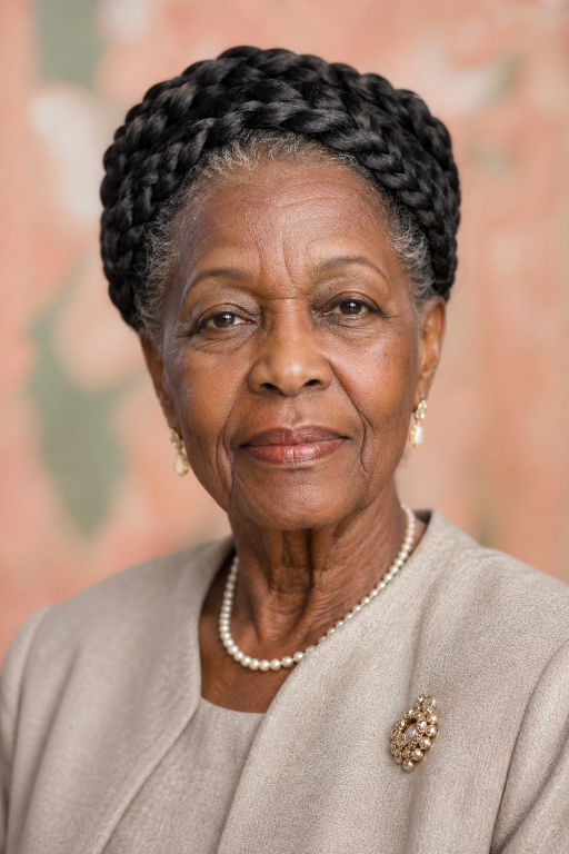 Hairstyles for Black women over 70 featuring short, natural, curly, and low-maintenance elegant looks