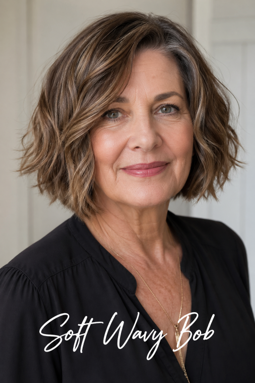 short hairstyles for women over 50 with layered bobs, pixie cuts, and volume styles