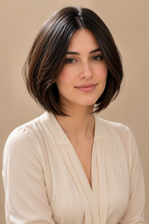 Stacked bob haircut ideas showing layered back volume, angled front, and modern styles for different face shapes and hair types