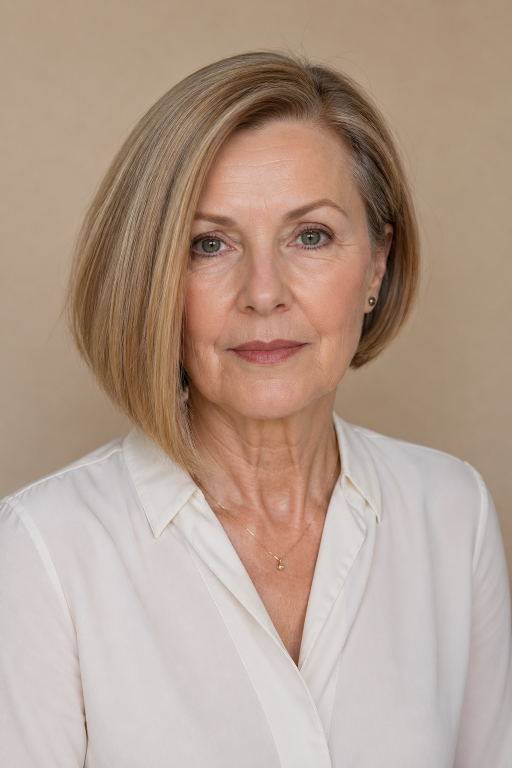 Hairstyles for women over 60 with thin fine hair showing layered bobs, pixie cuts, and volume-boosting styles for a fuller, youthful look