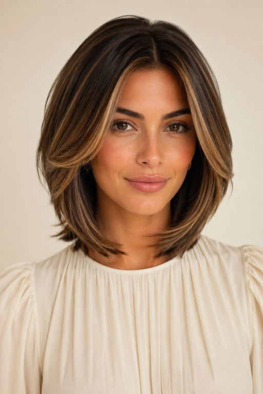 Stacked bob haircut ideas showing layered back volume, angled front, and modern styles for different face shapes and hair types