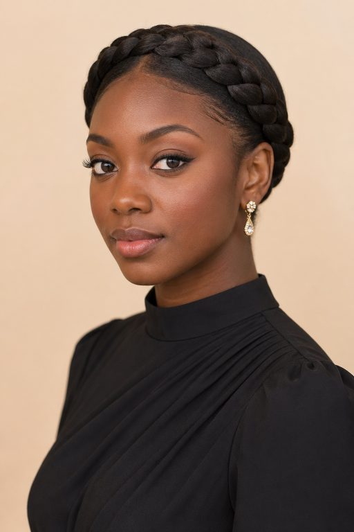 Braided hairstyles for Black women featuring box braids, knotless braids, and cornrows styled in versatile protective looks