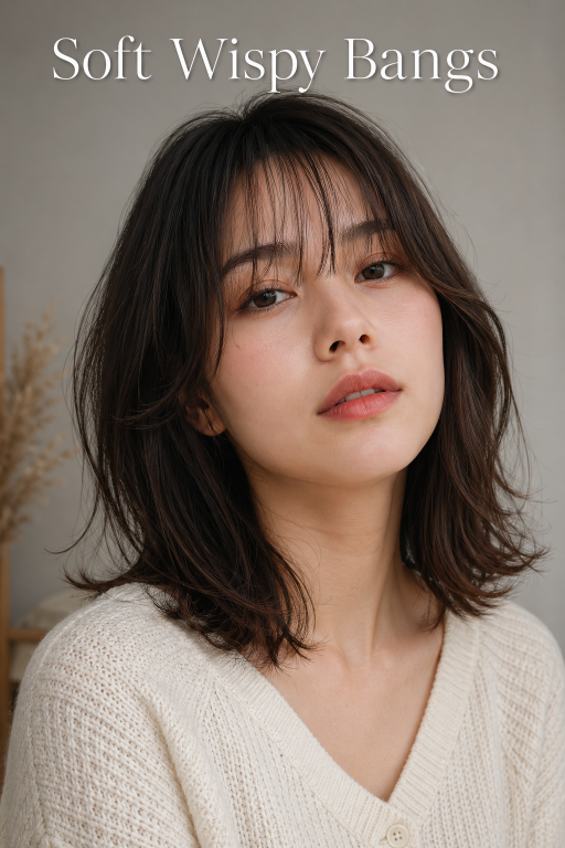 25 bangs hairstyles for oval face showing different fringe styles for all hair types