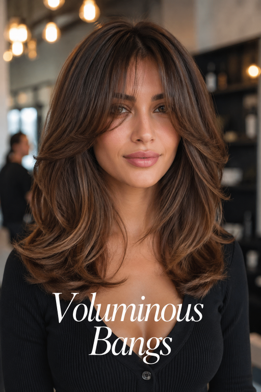 25 bangs hairstyles for oval face showing different fringe styles for all hair types