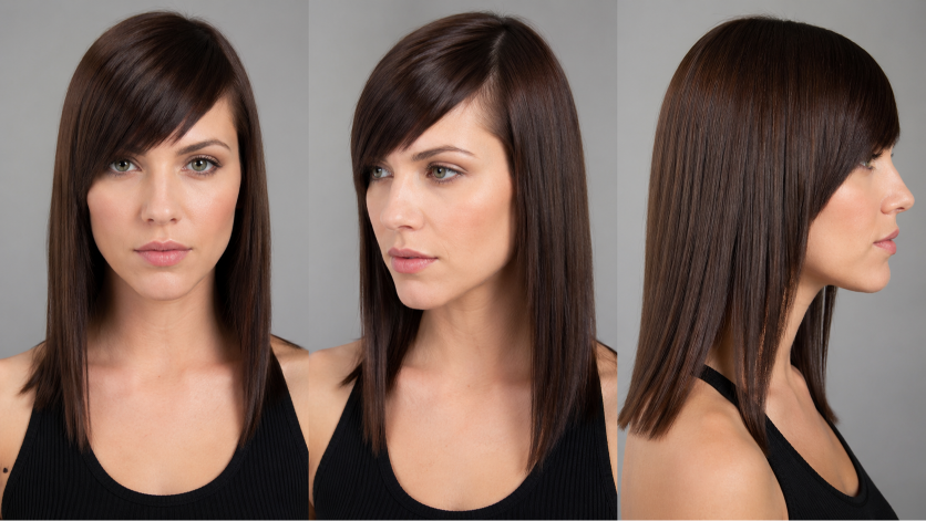 25 bangs hairstyles for oval face showing different fringe styles for all hair types