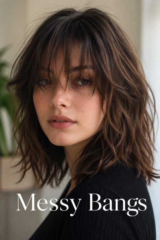 25 bangs hairstyles for oval face showing different fringe styles for all hair types