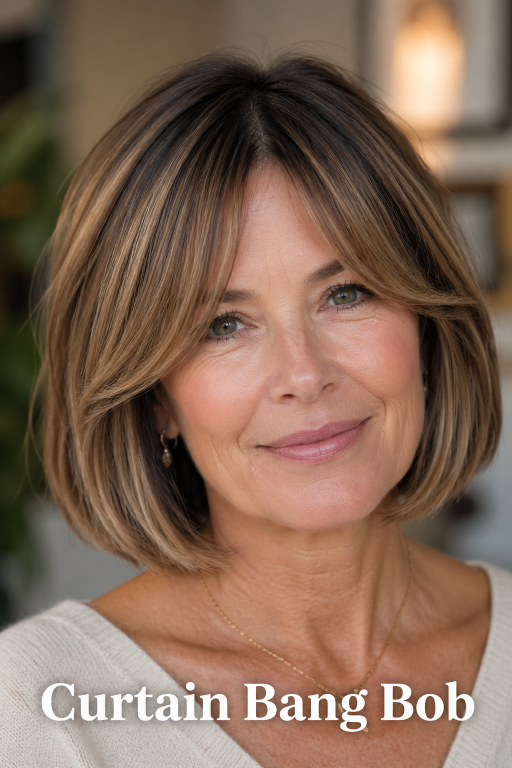 short hairstyles for women over 50 with layered bobs, pixie cuts, and volume styles