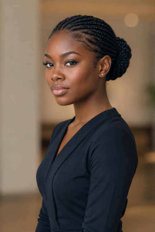 Braided hairstyles for Black women featuring box braids, knotless braids, and cornrows styled in versatile protective looks