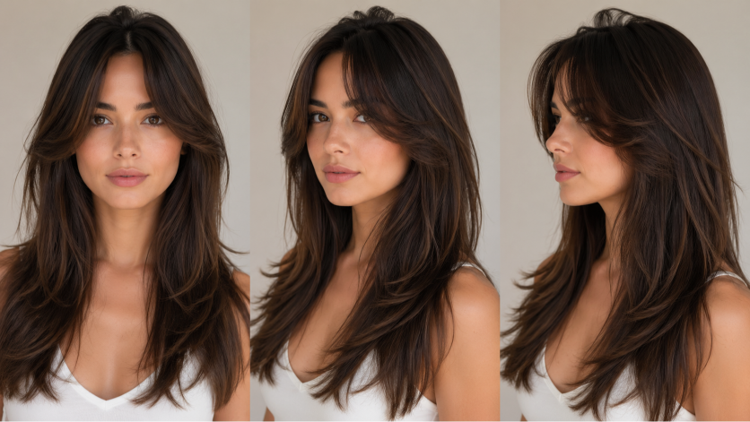 25 bangs hairstyles for oval face showing different fringe styles for all hair types