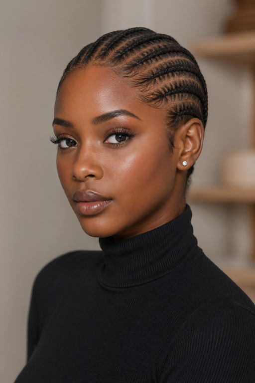 Braided hairstyles for Black women featuring box braids, knotless braids, and cornrows styled in versatile protective looks