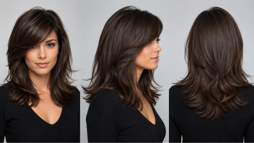 25 bangs hairstyles for oval face showing different fringe styles for all hair types