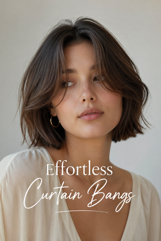 25 bangs hairstyles for short hair showcasing different fringe styles on pixie cuts and bobs for various face shapes and hair textures