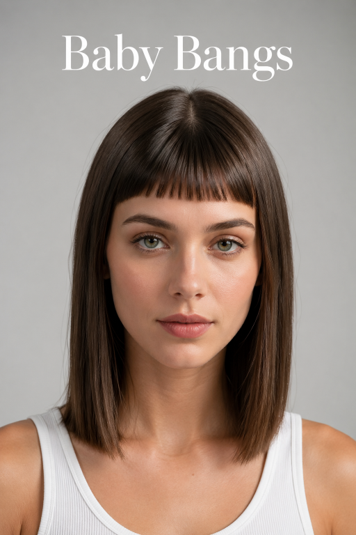 25 bangs hairstyles for oval face showing different fringe styles for all hair types