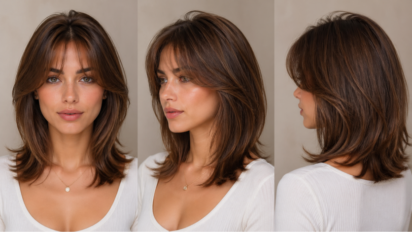 25 bangs hairstyles for oval face showing different fringe styles for all hair types