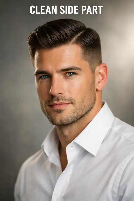 clean high taper fade short hair styles on men with sharp sides and short textured top showing modern barber finish