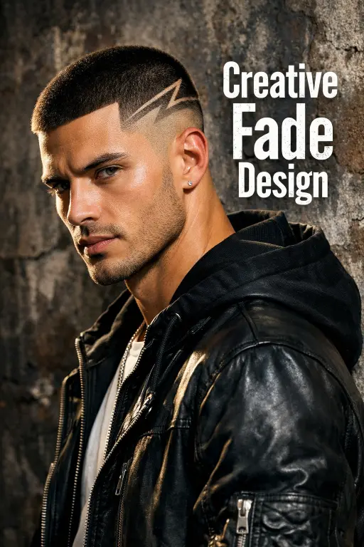 clean buzz cut fade styles for men showing low, mid, and high fades with short textured top on different hair types