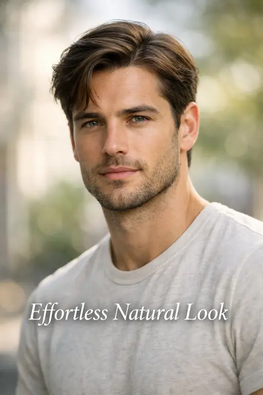 : A variety of side part haircuts for men featuring fades, undercuts, and textured styles on different hair types and lengths