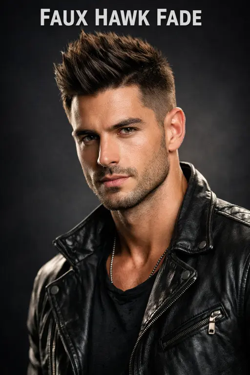 clean mid drop taper fade haircut with natural blend around the ear and neckline, styled top showing modern versatile men’s hairstyle