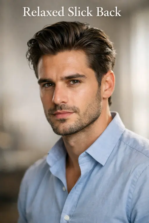 man with low taper fade messy top hairstyle featuring textured medium-length hair and clean tapered sides