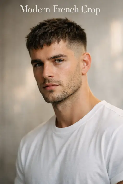 Collection of high taper fade short haircuts for men showing clean fades, textured tops, and modern short styles for different hair types