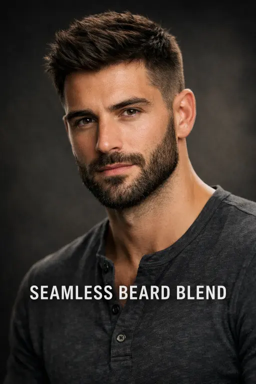 modern textured crop haircuts for men with faded sides and layered choppy top styled naturally