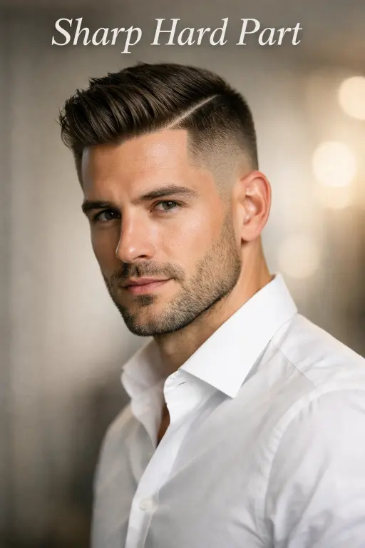 Collection of high taper fade short haircuts for men showing clean fades, textured tops, and modern short styles for different hair types