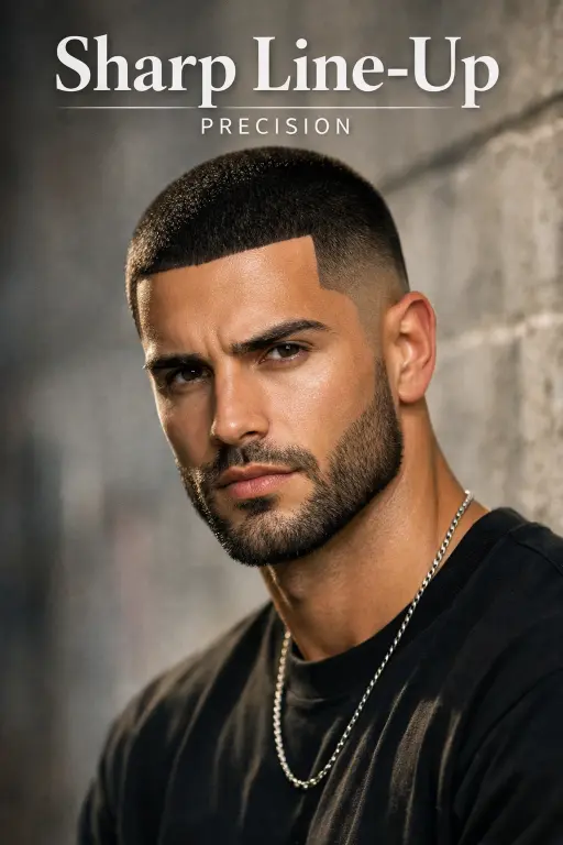 clean buzz cut fade styles for men showing low, mid, and high fades with short textured top on different hair types