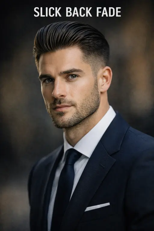 variety of high fade haircuts for men showing different styles, textures, and top lengths with clean faded sides