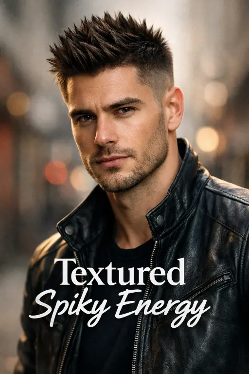 Collection of high taper fade short haircuts for men showing clean fades, textured tops, and modern short styles for different hair types