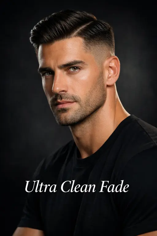 : A variety of side part haircuts for men featuring fades, undercuts, and textured styles on different hair types and lengths