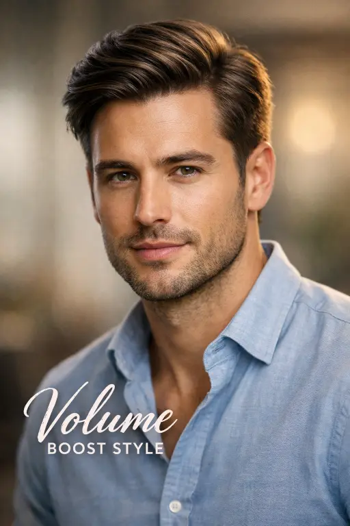 : A variety of side part haircuts for men featuring fades, undercuts, and textured styles on different hair types and lengths