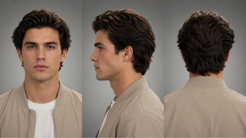 Short flow haircut styles for men featuring textured layers, taper fades, wavy flow, hockey flow, and modern short hairstyles with effortless movement and masculine styling for different face shapes and hair types