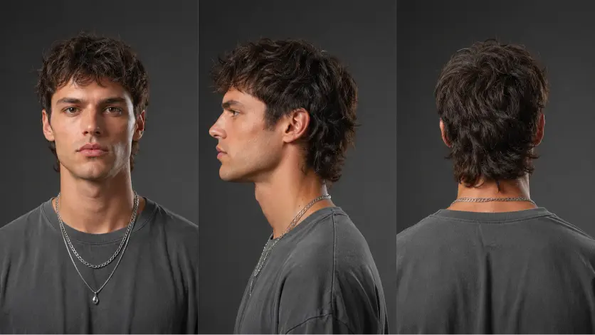 Stylish short modern mullet hairstyles for men in %currentyear% featuring textured cuts, fade mullets, curly mullets, taper styles, and trendy modern men’s haircuts for different face shapes and hair types